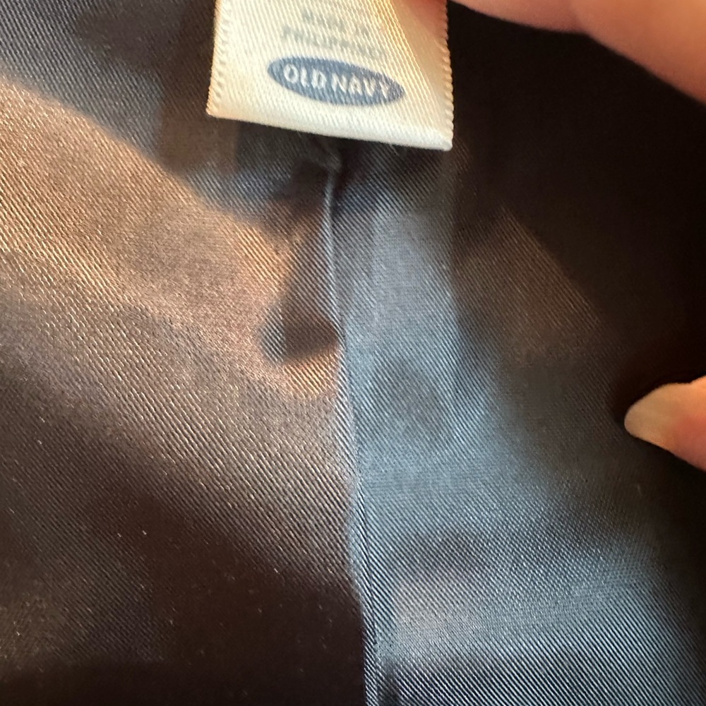Vintage black velvet blazer -Old Navy - Picture 3 of 3